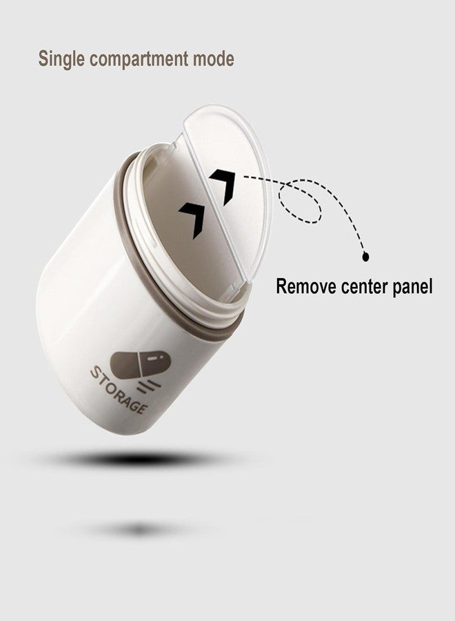 Kunya Pill Case | Pill Holder Container For Easy Filling,Portable With Compartments For Supplements For Seniors Elderly Home, Travel Pill Organizer - Image 2